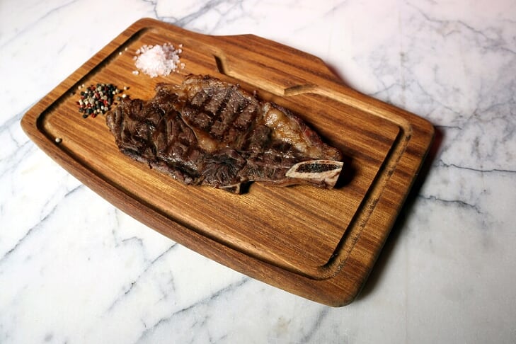 Arjantin Steak Sunum